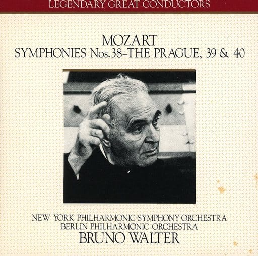 Bruno Walter / Mozart : Symphony No. 38 