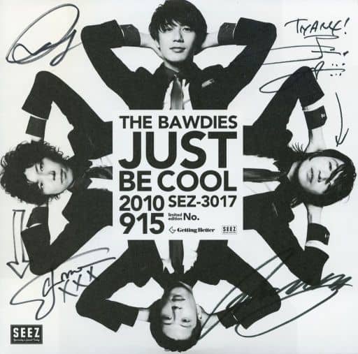 駿河屋 -<中古>THE BAWDIES / JUST BE COOL(サイン入り)（音楽ソフト）