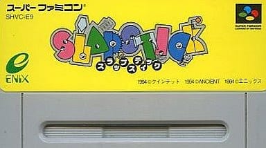 SFC スラップスティック　箱、説付き　未確認 動作未確認】SFC スラップスティック 箱・説明書付き ジャンク品
