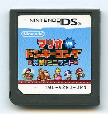 Without Box Manual Mario Vs Donkey Kong Country Charge Miniland Game Suruga Ya Com