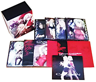 CANAAN 初回生産限定版BOX付全6巻セット 駿河屋 -<中古>CANAAN 初回生産限定版BOX付全6巻セット（アニメ全般）