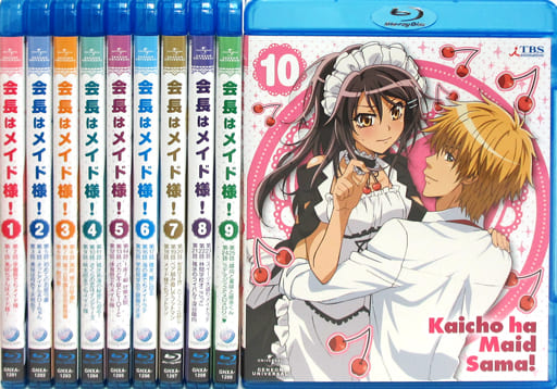 会長はメイド様！ DVD 1巻～10巻セット 中古】 会長はメイド様！ (10巻セット) [レンタル落ち] [DVD]の通販 by