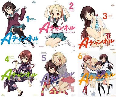 駿河屋 -<中古>Aチャンネル 限定版全6巻セット（アニメ全般）
