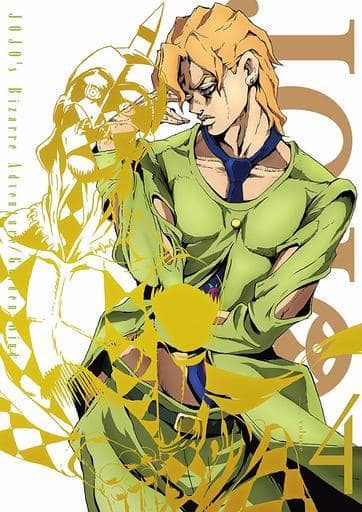 Jojo的奇妙冒险黄金之风vol 4 初次规格版 影像软件 Suruga Ya Com