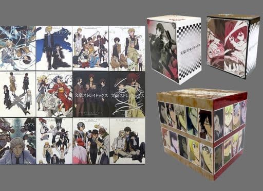 文ストBlu-ray とらのあな限定 全巻収納BOX 駿河屋 -<中古>集合 全巻収納BOX in BOX 「Blu-ray/DVD 文豪ストレイ