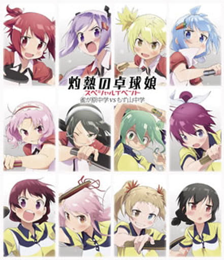 其他blu Ray Disc 灼热的乒乓少女特别活动麻雀原中学vs山中学 影像软件 Suruga Ya Com