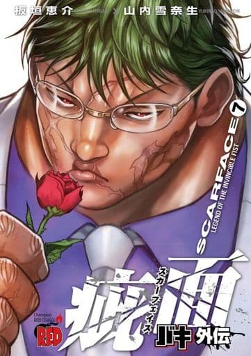 B6 Comics Baki Gaiden 疵面 Scarface 7 Champion Red Comics Book Suruga Ya Com