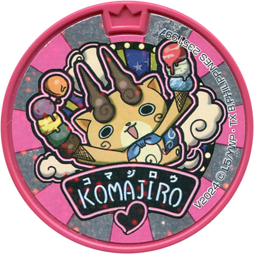 Youkai Medal No Code Guarantee Komajiro Dream Medal Holo Yokai Watch Yokai Medal Dream Usa01 Toy Hobby Suruga Ya Com