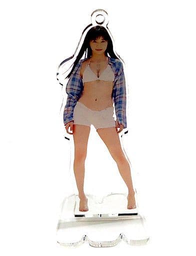モーニング娘。 牧野真莉愛 フィギュアスタンドキーホルダー せんこう花火 水着 二次受注】46_『牧野真莉愛プレイバックフィギュアスタンド