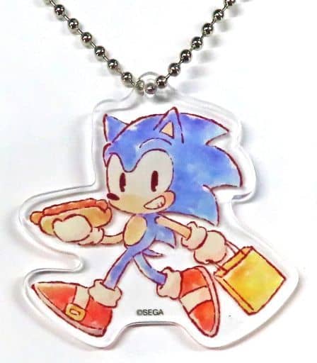 シルバー アクリルキーホルダー セガラッキーくじ ソニックザヘッジホッグ セガ ラッキーくじオンライン「ソニック・ザ・ヘッジホッグ」発売
