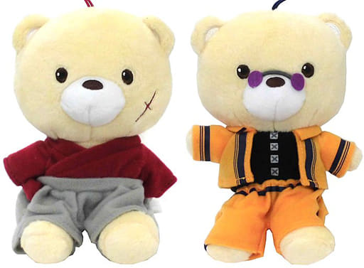 駿河屋 -<中古>全2種セット 衣装くまマスコット 「るろうに剣心