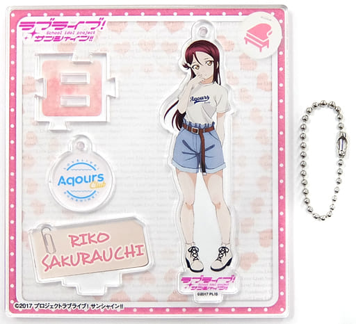 杂货樱内梨子 私服ver Aqours Club官方亚克力立牌挂件vol 1 Lovelive 阳光 Aqours Club限定商品 杂货 小物件 Suruga Ya Com