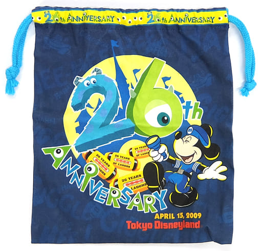 disneyland drawstring bag