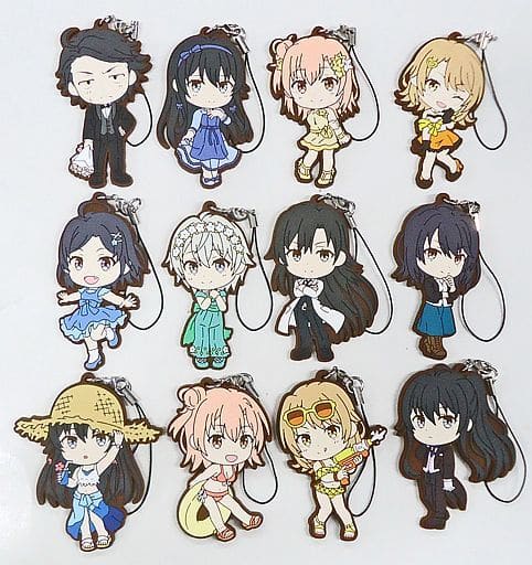 ストラップ(キャラクター)　全37種セット ラバーストラップ きゅんキャラいらすとれーしょんず 「一番くじ アイドルマスター ミリオンライブ! BELIEVE MY DRE＠M!! MEMORY」 G賞 一番くじ アイドルマスター ミリオンライブ！～We are Flyers