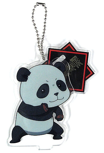 Panda Chibi Character Illustration Acrylic Stand Key Holder Jujutsu Kaisen Limited To Toho Animation Store Goods Accessories Suruga Ya Com