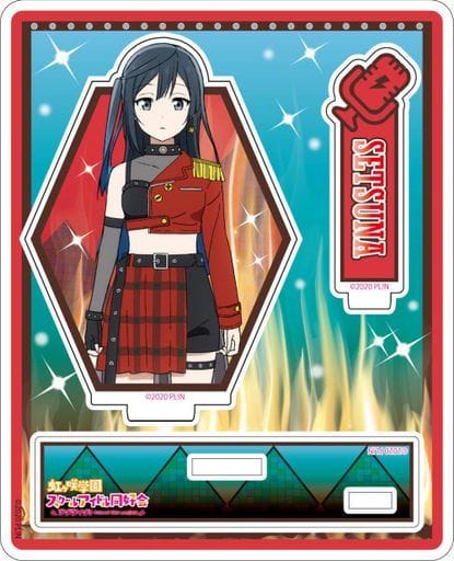 虹ヶ咲学園スクールアイドル同好会　DMMスクラッチ 優木せつ菜　アクリルスタンド 虹ヶ咲学園スクールアイドル同好会 DMMスクラッチ 優木せつ菜