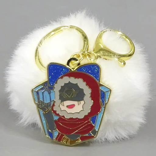 第五人格　占い師　イライ　てるてりーる　ファー付きメタルチャーム　セット 駿河屋 -<中古>占い師(イライ・クラーク) ファー付きメタル