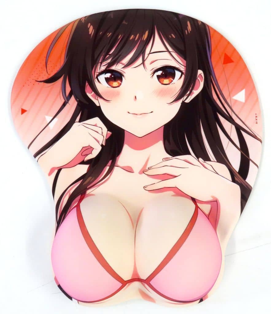 ゴ*太様 彼女、お借りします　水原千鶴　バスタオル　407 駿河屋 -【アダルト】<中古>水原千鶴 立体マウスパッド 「彼女