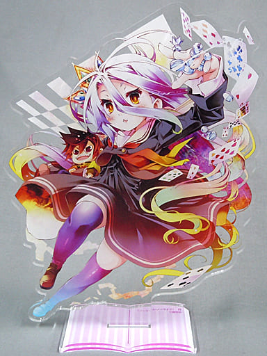 駿河屋 -<中古>白 アクリルフィギュア 「ノーゲーム・ノーライフ
