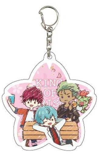 雜貨池袋eys 高田馬場george 大和alexander King Of Prism All Stars 棱鏡秀 最佳10 壓剋力掛件02 賞花ver 手繪塗鴉風設計 雜貨 小配件 Suruga Ya Com