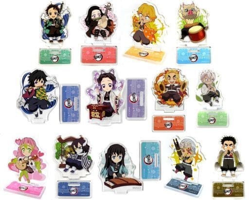 駿河屋 -<中古>全13種セット 「鬼滅の刃×ufotable cafe アクリル