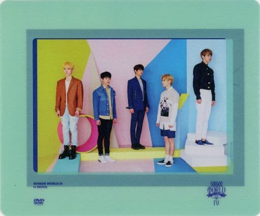 SHINee WORLD IV  DVD マウスパッド付 駿河屋 -<中古>SHINee マウスパッド 「DVD SHINee WORLD IV[初回プレス