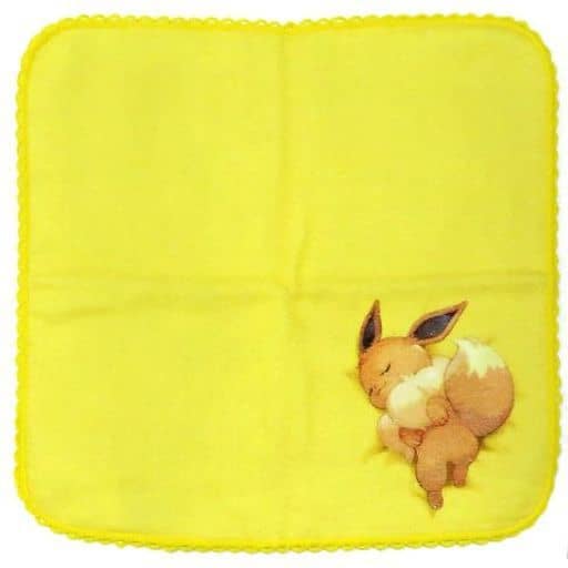 駿河屋 -<中古>イーブイ ガーゼハンドタオル みんなおつかれさま