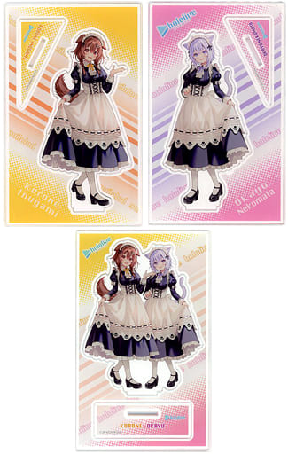 雑貨　全3種セット アクリルスタンド 「バーチャルYouTuber ホロライブ×MOLLY.ONLINE 第5弾」 駿河屋 -<中古>全3種セット アクリルスタンド 「バーチャル