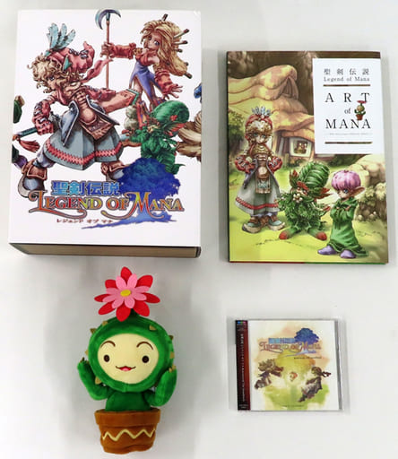 雑貨　[単品] 3大特典セット 「PS4/Switchソフト 聖剣伝説 レジェンド オブ マナ：HDリマスター版[コレクターズ エディション]」 同梱品 HDリマスター「聖剣伝説 Legend of Mana」のスマホ版が配信開始
