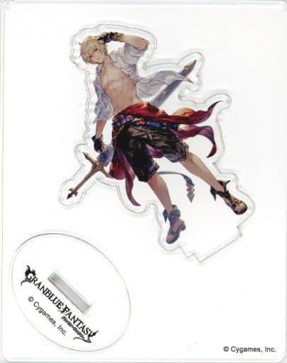 (ガチャガチャ要素)【グラブルフェス2021】水着キャラクター アクリルスタンド 駿河屋 -<中古>アルベール 「GRANBLUE FANTASY-グランブルー