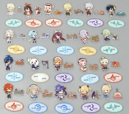 駿河屋 -<中古>全21種セット 「原神×SWEETS PARADISE -そよ風の