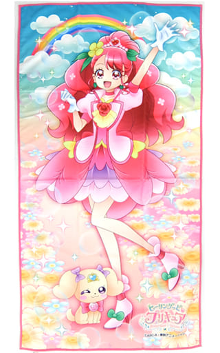 キュアグレース キャラドーン!タオル　ビッグタオル　ヒーリングっど プリキュア 駿河屋 -<中古>キュアグレース キャラドーン!タオル(ビッグタオル