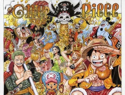 one piece ワンピース　フルカラーbigアートボード　1000話 駿河屋 -<中古>1000話巻頭カラー フルカラーアートボード