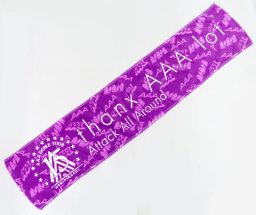 AAA タオル　宇野実彩子　紫 駿河屋 -<中古>宇野実彩子 マフラータオル-PURPLE- 「AAA DOME TOUR
