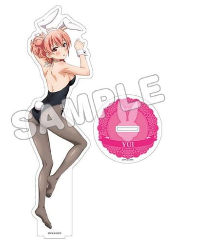 駿河屋 -<中古>由比ヶ浜結衣(バニーver.) アクリルフィギュアL