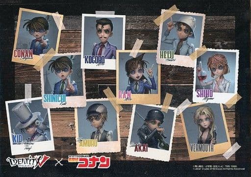 第五人格 名探偵コナン ラッキーくじ Wラッキー賞　キャンバスグラフィック IdentityV 第五人格×名探偵コナン」セガ ラッキーくじに登場！「好き