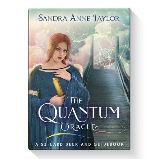 Quantum oracle card with japanese language reference for the quantum