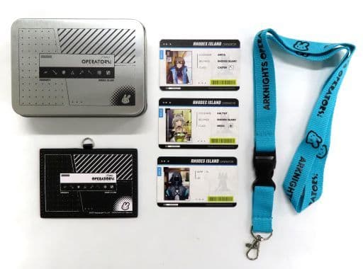 【新品】アークナイツ OPERATORS！ ロドス社員仕様 IDカードホルダー 駿河屋 -<中古>ロドス社員仕様 「OPERATORS!」発売記念 IDカード