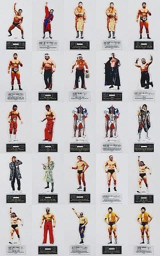 新日本プロレス50周年記念くじ　D賞　レジェンドアクリルスタンド　25種　コンプ 新日本プロレス50周年記念くじ D賞 レジェンドアクリルスタンド 25種