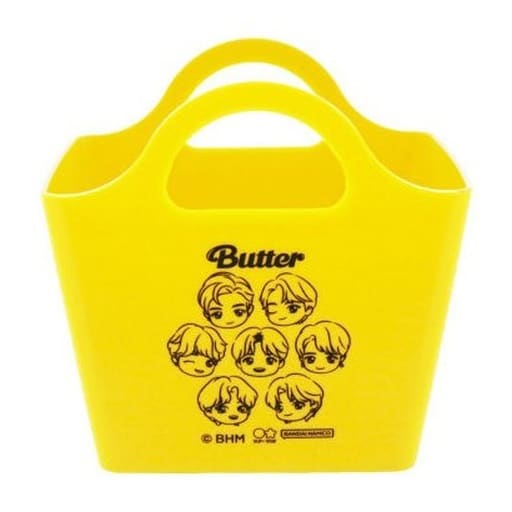 BTS Mini Basket (Butter) Yellow "TinyTAN" Goods / Accessories