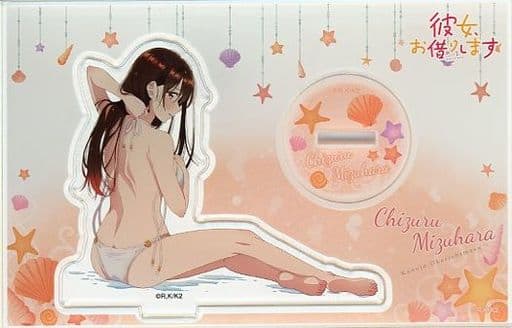 くじ引き堂 彼女お借りします 水原千鶴 アクリルスタンド くじ引き堂 彼女、お借りします かのかり 水原千鶴 B賞 アクリル