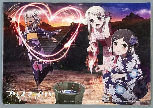 プリズマ　イリヤ　クロエ　美遊 描き下ろし　キャンバスアート　Fate フェイト Fate/kaleid liner プリズマ☆イリヤ_B2タペストリー〈イリヤ・美遊