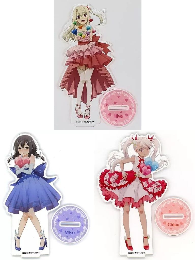 全3種セット アクリルスタンドフィギュア くじ引き堂 プリズマ☆イリヤ B賞 駿河屋 -<中古>全3種セット アクリルスタンドフィギュア 「くじ引き堂