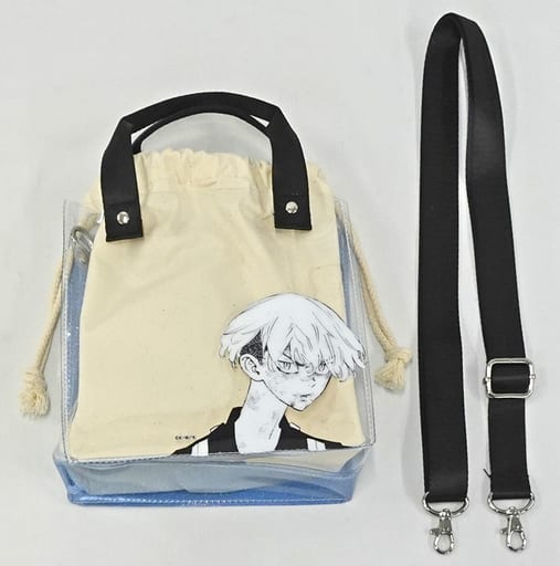 最終値下げ！東リベ原画展 原画コマクリアバッグ 松野千冬 駿河屋 -<中古>松野千冬 原画コマクリアバッグ 「東京リベンジャーズ