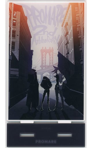 雑貨　リオ＆クレイ＆ガロ 2nd anniversaryアクリルパネル 「プロメア」 駿河屋 -<中古>リオ＆クレイ＆ガロ 2nd anniversaryアクリル