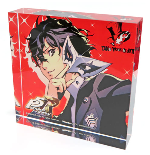 駿河屋 -<中古>[単品] 主人公(ジョーカー) アクリルブロック 「PS5