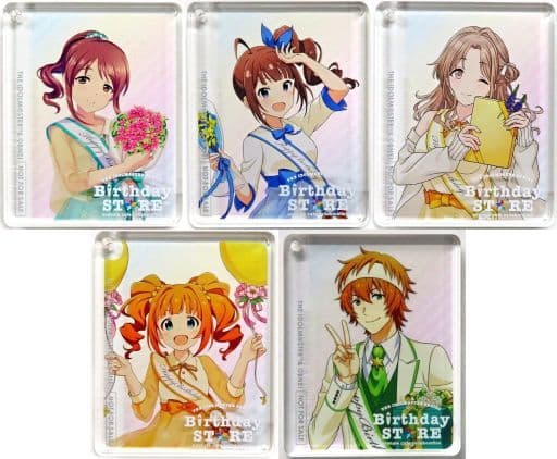 雑貨　全5種セット CoLotta 「THE IDOLM＠STER SERIES Birthday STORE～January～」 スタンプカード特典 駿河屋 -<中古>全5種セット CoLotta 「THE IDOLM＠STER SERIES