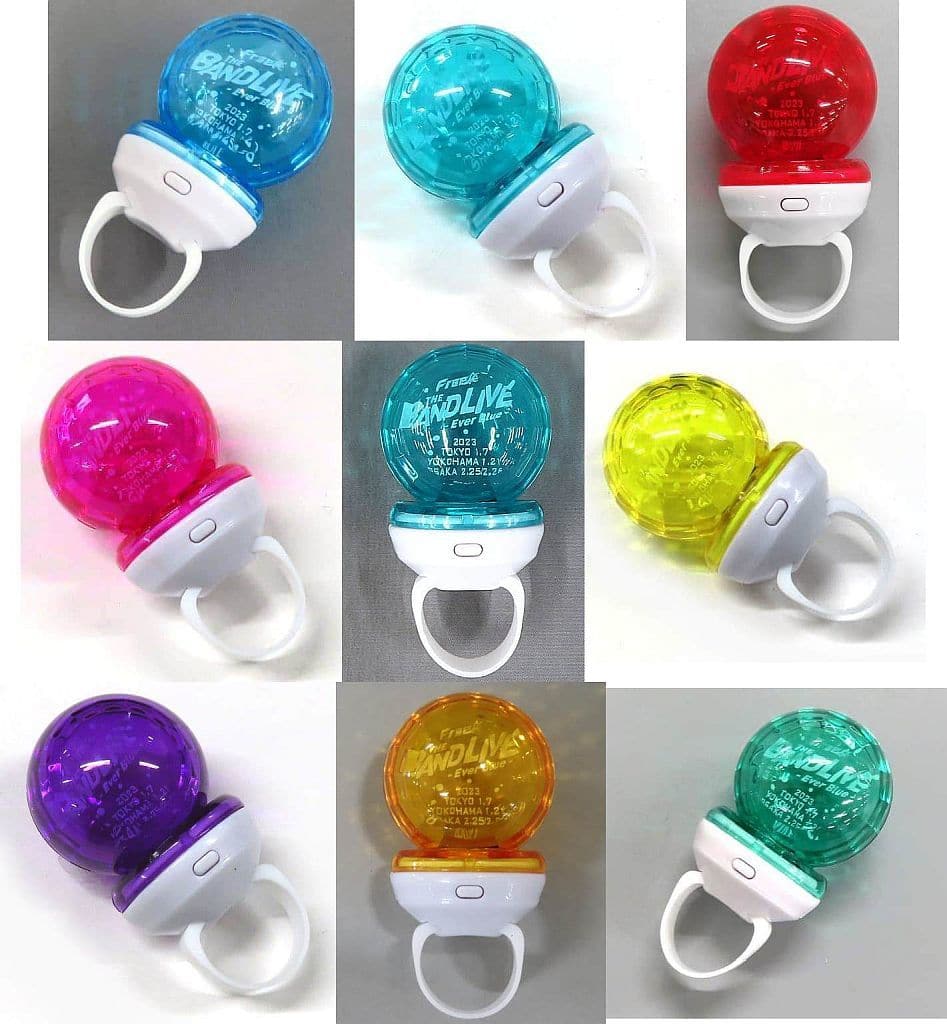 Free! THE BAND LIVE リングライト 七瀬遙 駿河屋 -<中古>全9種セット 「Free! THE BAND LIVE -Ever Blue