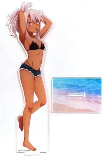 プリズマ☆イリヤ 特大アクリルスタンド イリヤ 水着 再販】Fate/kaleid liner プリズマ☆イリヤ「日焼け水着」テーマ描き