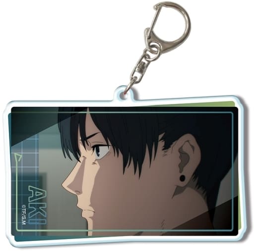 Design 19 (Aki Hayakawa / C) Big Acrylic Key Holder "Chainsaw Man